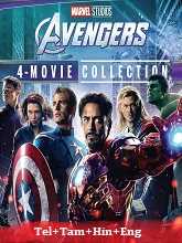 Avengers Quadrilogy (2012 – 2019) BRRip Original [Telugu + Tamil + Hindi + Eng] Dubbed